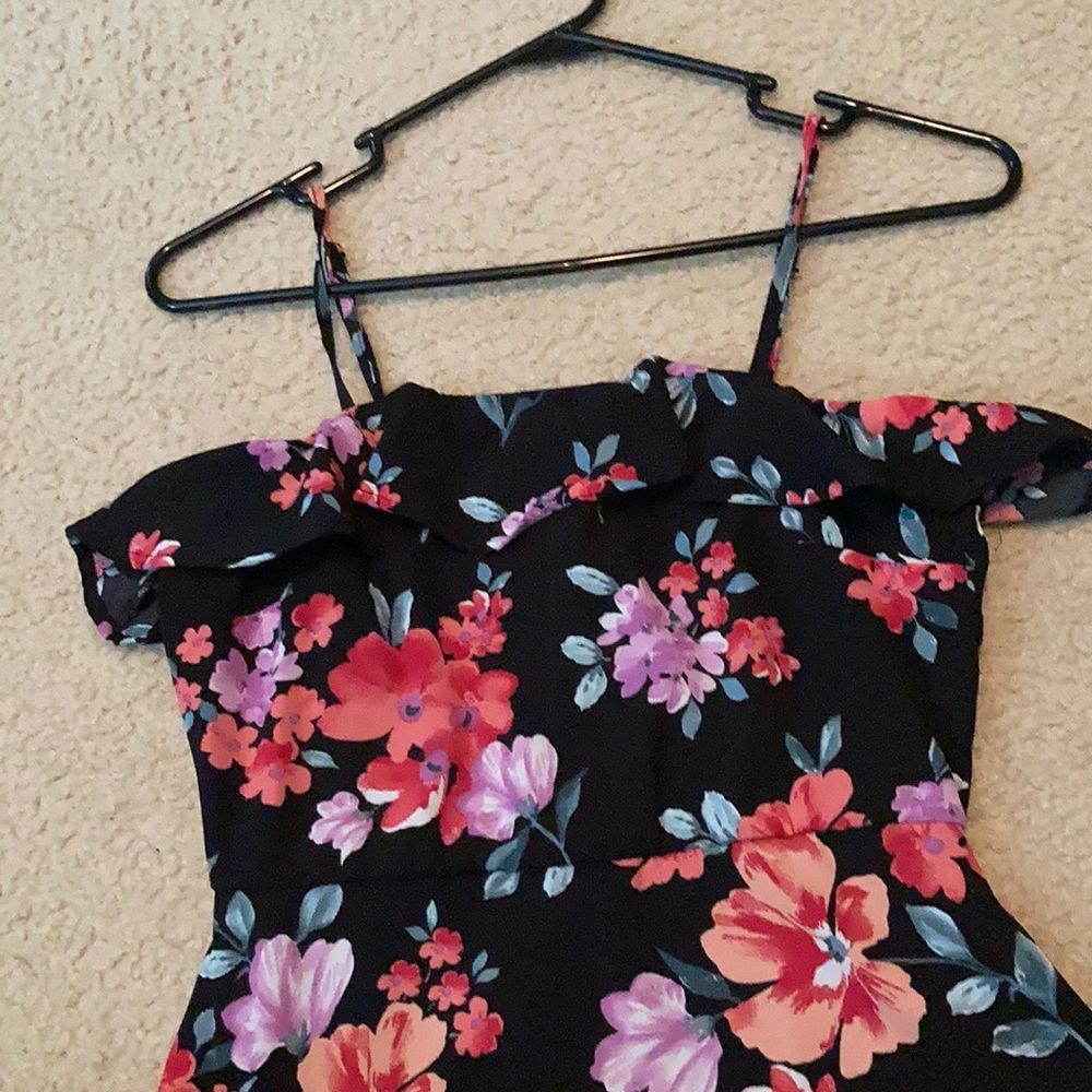 Mini floral dress